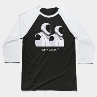 SPACE X ASTRONAUT Baseball T-Shirt